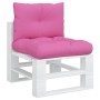 Palettenkissen 2 Stück rosa Oxford-Stoff von vidaXL, Kissen für Stühle und Sofas - Ref: Foro24-360854, Preis: 27,95 €, Rabatt: %