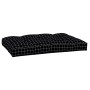 Cushion for pallets, black checkered fabric, 120x80x12 cm by vidaXL, Cushions for chairs and sofas - Ref: Foro24-360529, Pric...