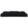 Cushion for pallets, black checkered fabric, 120x80x12 cm by vidaXL, Cushions for chairs and sofas - Ref: Foro24-360529, Pric...