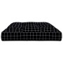 Cushion for pallets, black checkered fabric, 120x80x12 cm by vidaXL, Cushions for chairs and sofas - Ref: Foro24-360529, Pric...