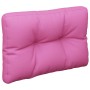 Cojín para sofá de palets tela rosa 50x40x12 cm de vidaXL, Cojines para sillas y sofás - Ref: Foro24-360555, Precio: 22,08 €,...