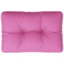 Kissen für Sofa aus Paletten rosa Stoff 50x40x12 cm von vidaXL, Kissen für Stühle und Sofas - Ref: Foro24-360555, Preis: 22,0...