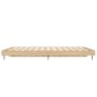 Estructura de cama madera de ingeniería roble Sonoma 140x190 cm de vidaXL, Camas y somieres - Ref: Foro24-832280, Precio: 116...