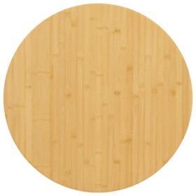 Bamboo table top Ø60x4 cm by vidaXL, Table tops - Ref: Foro24-352688, Price: 40,90 €, Discount: %