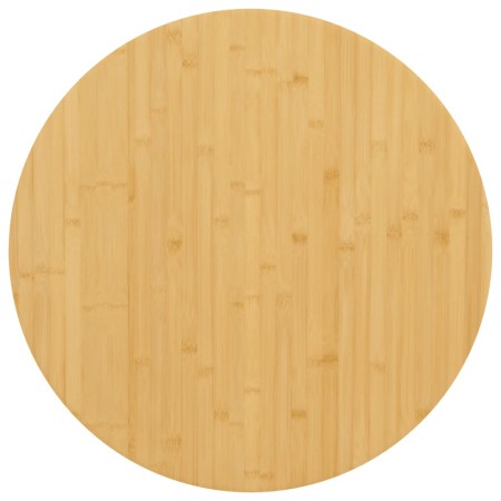 Bamboo table top Ø60x4 cm by vidaXL, Table tops - Ref: Foro24-352688, Price: 47,50 €, Discount: %