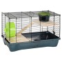 Hamster cage polypropylene and gray metal 58x32x36 cm by vidaXL, Cages and habitats for small animals - Ref: Foro24-172221, P...