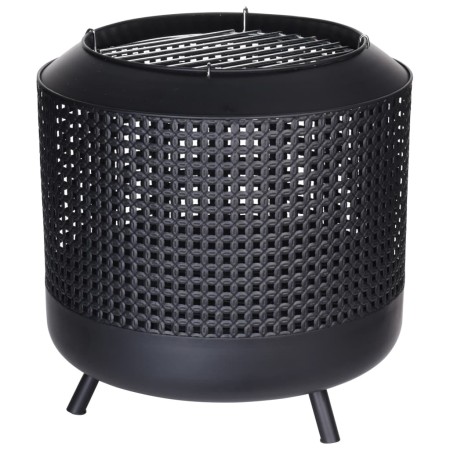 ProGarden Brasero con parrilla negro 50x51 cm de ProGarden, Chimeneas - Ref: Foro24-436291, Precio: 155,05 €, Descuento: %