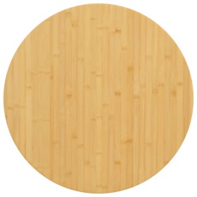 Bamboo table top Ø90x4 cm by vidaXL, Table tops - Ref: Foro24-352691, Price: 105,68 €, Discount: %