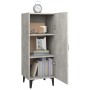 Aparador de madera contrachapada gris hormigón 34,5x34x90 cm de vidaXL, Aparadores - Ref: Foro24-812334, Precio: 48,67 €, Des...