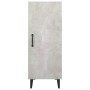 Aparador de madera contrachapada gris hormigón 34,5x34x90 cm de vidaXL, Aparadores - Ref: Foro24-812334, Precio: 48,67 €, Des...