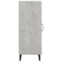 Aparador de madera contrachapada gris hormigón 34,5x34x90 cm de vidaXL, Aparadores - Ref: Foro24-812334, Precio: 48,67 €, Des...