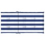 Low back chair cushions 2 units, blue and white striped fabric by vidaXL, Cushions for chairs and sofas - Ref: Foro24-361319,...