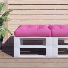 Pink Oxford fabric pallet cushion 60x61.5x10 cm by vidaXL, Cushions for chairs and sofas - Ref: Foro24-360898, Price: 24,53 €...