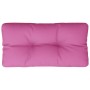 Cushion for pallets pink fabric 70x40x12 cm by vidaXL, Cushions for chairs and sofas - Ref: Foro24-360599, Price: 22,51 €, Di...