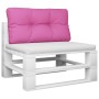 Cushion for pallets pink fabric 70x40x12 cm by vidaXL, Cushions for chairs and sofas - Ref: Foro24-360599, Price: 22,51 €, Di...