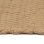 Rectangular natural jute rug 120x180 cm by vidaXL, Rugs - Ref: Foro24-345101, Price: 84,86 €, Discount: %