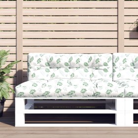 Cushions for pallets 2 units leaf print fabric by vidaXL, Cushions for chairs and sofas - Ref: Foro24-360751, Price: 55,49 €,...