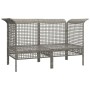 Garden corner sofas with cushions 2 pcs gray synthetic rattan by vidaXL, Garden sets - Ref: Foro24-319660, Price: 88,00 €, Di...