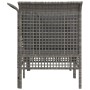 Garden corner sofas with cushions 2 pcs gray synthetic rattan by vidaXL, Garden sets - Ref: Foro24-319660, Price: 88,00 €, Di...