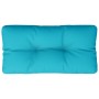 Cushion for pallets turquoise fabric 70x40x12 cm by vidaXL, Cushions for chairs and sofas - Ref: Foro24-360600, Price: 23,99 ...