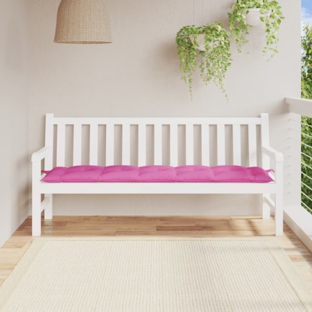 Garden bench cushion Oxford fabric pink 180x50x7 cm by vidaXL, Cushions for chairs and sofas - Ref: Foro24-361638, Price: 34,...