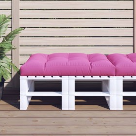 Kissen für Paletten rosa Stoff 120x80x12 cm von vidaXL, Kissen für Stühle und Sofas - Ref: Foro24-360533, Preis: 47,48 €, Rab...