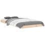 Estructura de cama madera maciza de pino 90x200 cm de vidaXL, Camas y somieres - Ref: Foro24-823459, Precio: 58,73 €, Descuen...