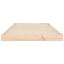 Estructura de cama madera maciza de pino 90x200 cm de vidaXL, Camas y somieres - Ref: Foro24-823459, Precio: 58,73 €, Descuen...