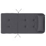 Cojines para silla Adirondack 2 uds tela Oxford gris antracita de vidaXL, Cojines para sillas y sofás - Ref: Foro24-361830, P...