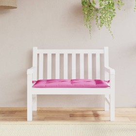 Cushion for garden bench, pink fabric, 110x50x7 cm by vidaXL, Cushions for chairs and sofas - Ref: Foro24-361828, Price: 29,3...