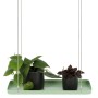 Esschert Design Bandeja colgante para plantas rectangular verde S de Esschert Design, Bandejas decorativas - Ref: Foro24-4410...