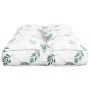 Cushion for pallets fabric leaf print 80x40x12 cm by vidaXL, Cushions for chairs and sofas - Ref: Foro24-360619, Price: 21,99...