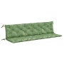 Gartenbankkissen 2 Stück, Stoff, Blattdruck, 200 x 50 x 7 cm von vidaXL, Kissen für Stühle und Sofas - Ref: Foro24-361751, Pr...