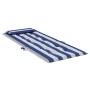 Cojines silla respaldo alto 2 uds tela Oxford rayas azul blanco de vidaXL, Cojines para sillas y sofás - Ref: Foro24-361919, ...