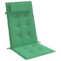 Cojines de silla con respaldo alto 6 uds tela Oxford verde de vidaXL, Cojines para sillas y sofás - Ref: Foro24-361891, Preci...