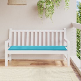 Turquoise Oxford fabric garden bench cushion 150x50x3 cm by vidaXL, Cushions for chairs and sofas - Ref: Foro24-361163, Price...