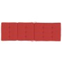 Cojines para tumbona 2 uds tela Oxford rojo de vidaXL, Cojines para sillas y sofás - Ref: Foro24-361990, Precio: 46,36 €, Des...