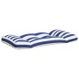 Pallet cushions 2 pieces blue and white striped Oxford fabric by vidaXL, Cushions for chairs and sofas - Ref: Foro24-360937, ...