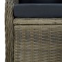 7-teiliges Essgruppenset für den Garten aus braunem synthetischem Rattan von vidaXL, Gartensets - Ref: Foro24-3156799, Preis:...