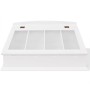 Cubertero estilo barroco MDF blanco de vidaXL, Bandejas de cubiertos y utensilios - Ref: Foro24-242645, Precio: 74,37 €, Desc...