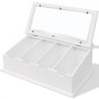 Baroque style white MDF cutlery holder by vidaXL, Cutlery and utensil trays - Ref: Foro24-242645, Price: 78,99 €, Discount: %