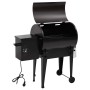 Pellet barbecue black iron 94 cm by vidaXL, Barbecues - Ref: Foro24-360067, Price: 422,27 €, Discount: %