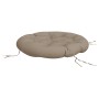 Cojín redondo tela Oxford gris taupe Ø 100x11 cm de vidaXL, Cojines para sillas y sofás - Ref: Foro24-361970, Precio: 53,51 €...