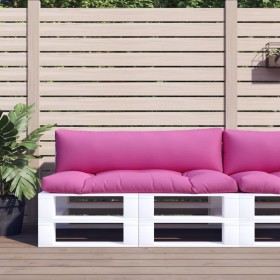 Pallet cushions 2 units pink Oxford fabric by vidaXL, Cushions for chairs and sofas - Ref: Foro24-360942, Price: 53,23 €, Dis...