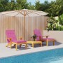 Lounger cushions 2 pcs pink Oxford fabric by vidaXL, Cushions for chairs and sofas - Ref: Foro24-362004, Price: 46,48 €, Disc...