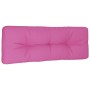 Kissen für Paletten rosa Stoff 120x40x12 cm von vidaXL, Kissen für Stühle und Sofas - Ref: Foro24-360643, Preis: 30,86 €, Rab...