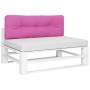 Kissen für Paletten rosa Stoff 120x40x12 cm von vidaXL, Kissen für Stühle und Sofas - Ref: Foro24-360643, Preis: 30,86 €, Rab...