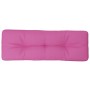 Kissen für Paletten rosa Stoff 120x40x12 cm von vidaXL, Kissen für Stühle und Sofas - Ref: Foro24-360643, Preis: 30,86 €, Rab...