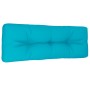 Cushion for pallet sofa turquoise fabric 120x40x12 cm by vidaXL, Cushions for chairs and sofas - Ref: Foro24-360644, Price: 3...