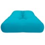 Cushion for pallet sofa turquoise fabric 120x40x12 cm by vidaXL, Cushions for chairs and sofas - Ref: Foro24-360644, Price: 3...